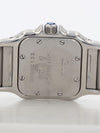 40908: Cartier Ladies Small Santos Galbee, Quartz, Ref. W20012C4, Cartier Papers