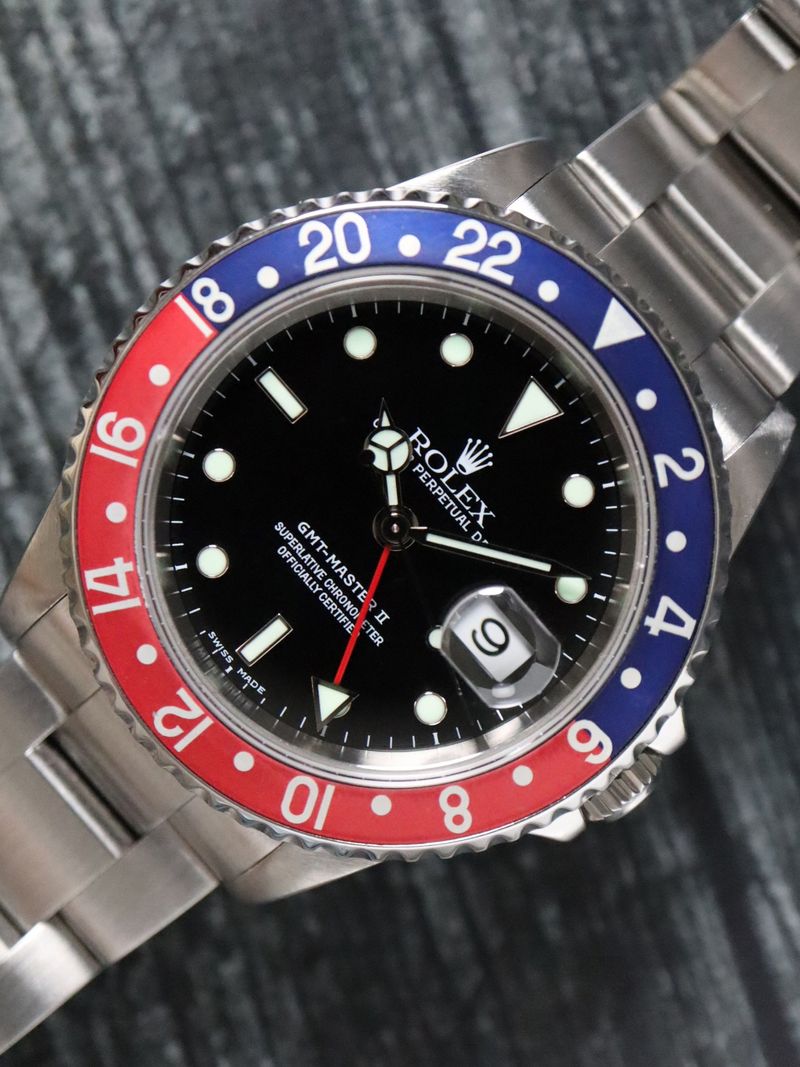 40871: Rolex GMT-Master II "Pepsi", Ref. 16710, Circa 2002
