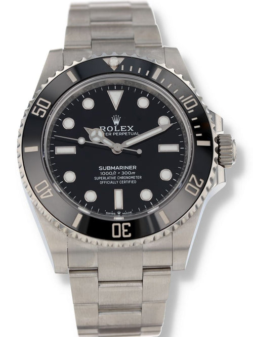 41071: Rolex Submariner 41 "No Date", Ref. 124060, 2025 Full Set LIKE NEW