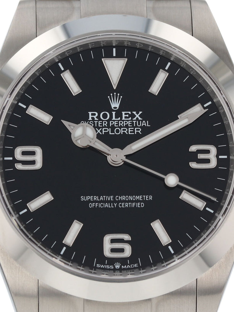 41183: Rolex Explorer 40, Ref. 224270, Full Set 2025 LIKE NEW