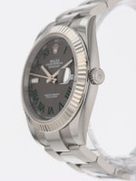 40166: Rolex Datejust 41 "Wimbledon", Ref. 126334, 2019 Full Set