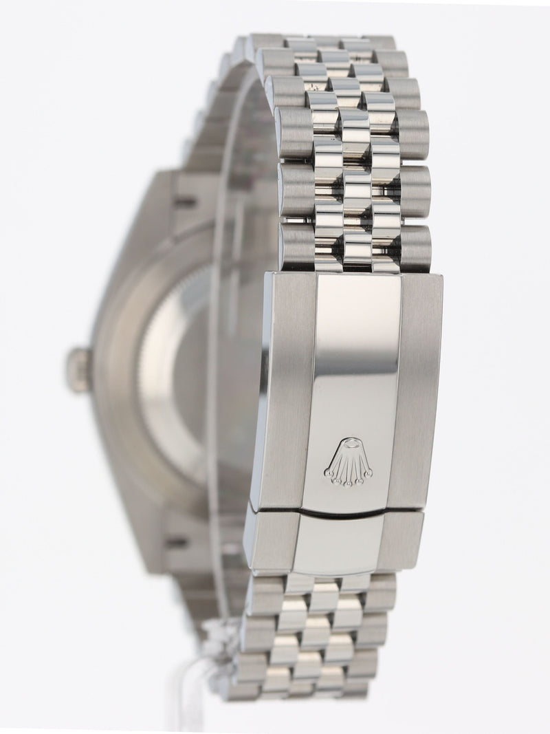 M41057: Rolex Datejust 41, Ref. 126300, Box and 2021 Card