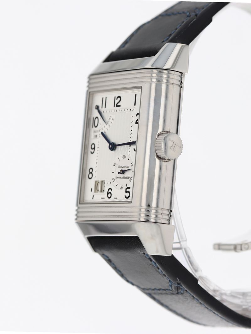40820: Jaeger LeCoultre Reverso Grande Date 8 Days, Ref. Q3008420. Box and Booklets