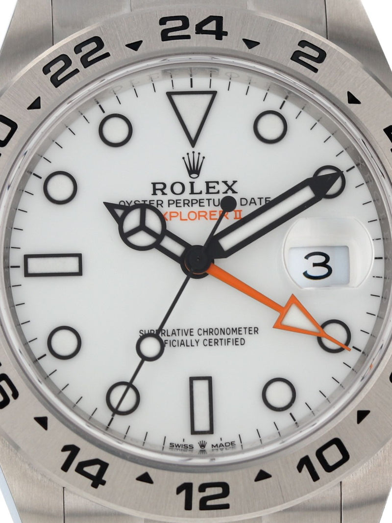 41208: Rolex Explorer II 42 "Polar", Ref. 226570, Box and 2025 Card