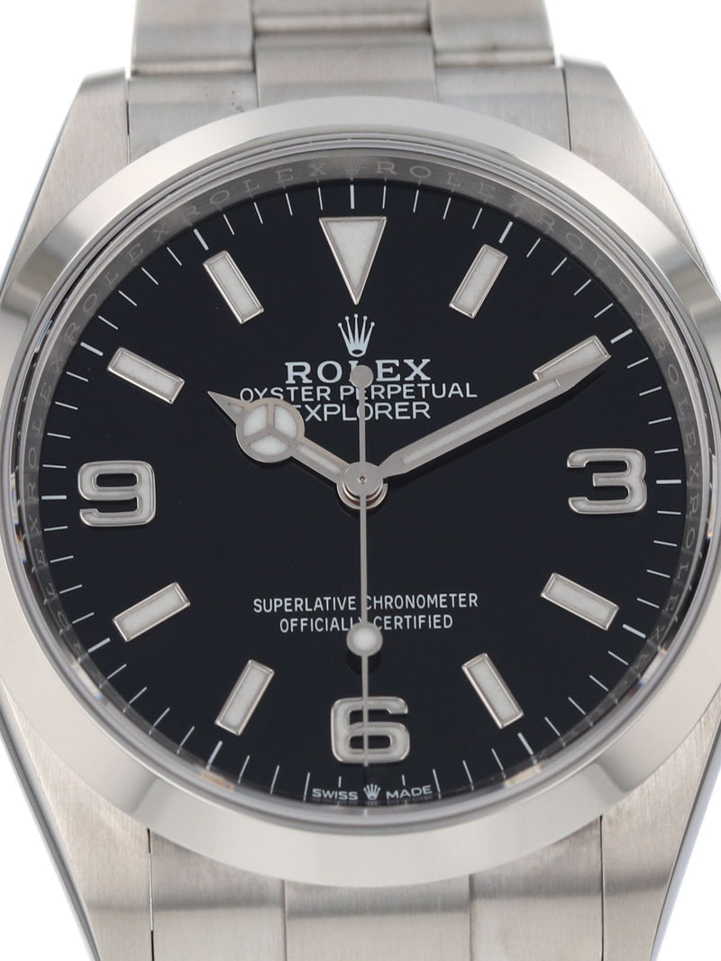 41030: Rolex Explorer 36, Ref. 124270, 2022 Full Set