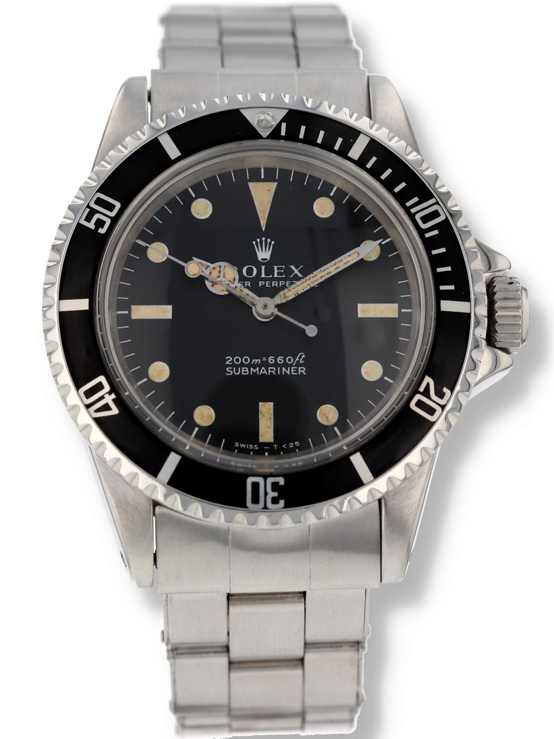 40298: Rolex Vintage Submariner, "Meters First" Dial, Ref. 5513, Circa 1969