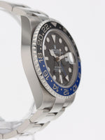 (T) 40933: Rolex GMT-Master II "Batman", Ref. 126710BLNR, Box and 2024 Card