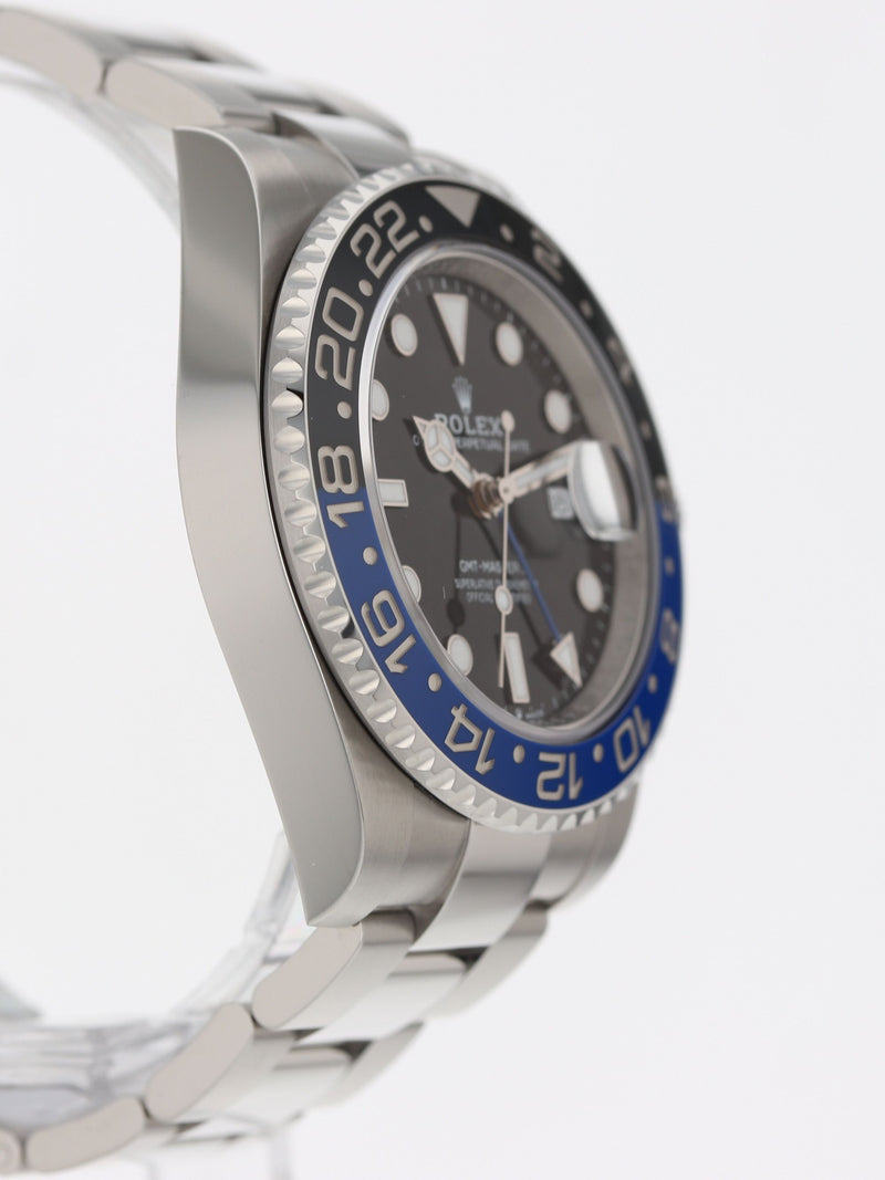 (T) 40933: Rolex GMT-Master II "Batman", Ref. 126710BLNR, Box and 2024 Card