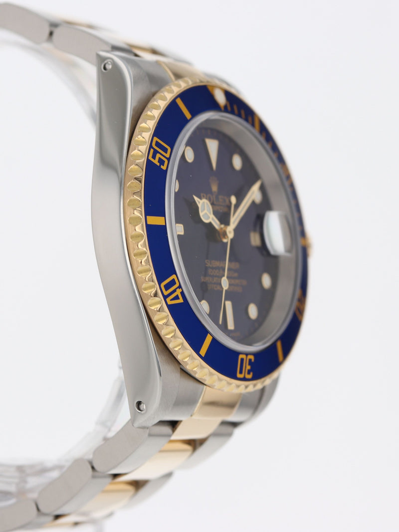 41118: Rolex Submariner 40, Ref. 16613, 2025 Rolex Service Card