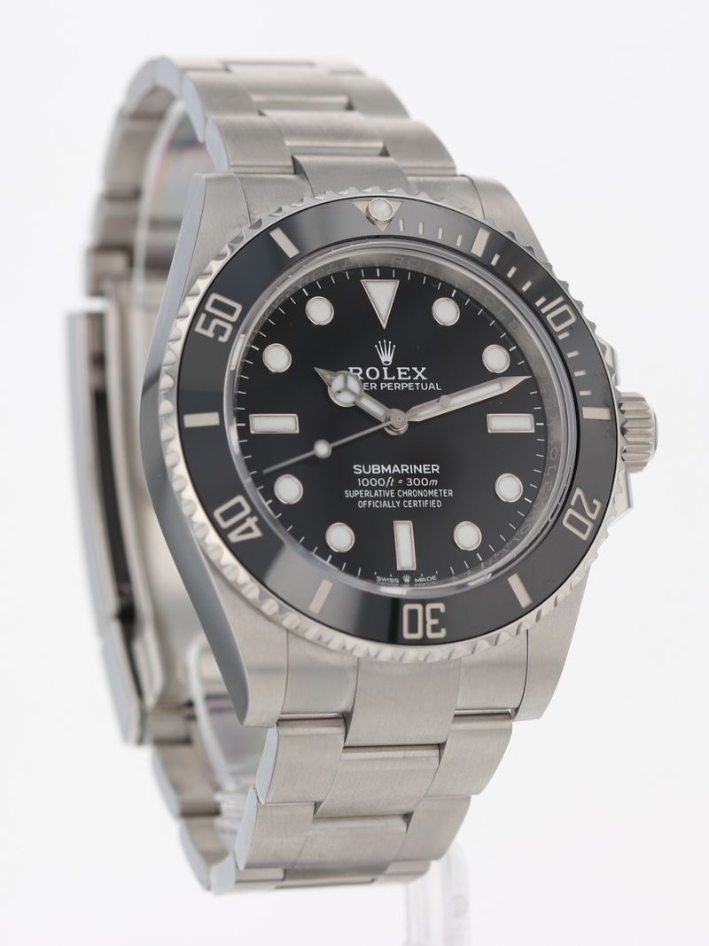 41071: Rolex Submariner 41 "No Date", Ref. 124060, 2025 Full Set LIKE NEW