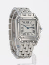 J41080: Cartier Stainless Steel Medium Panther, WSPN0007, Box and Card