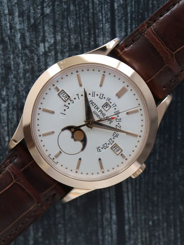 M40314: Patek Philippe 18k Rose Gold Retrograde Perpetual Calendar