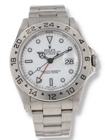 40162: Rolex Explorer II "Polar", Ref. 16570, Box & Papers, Factory Sevice Card 2019