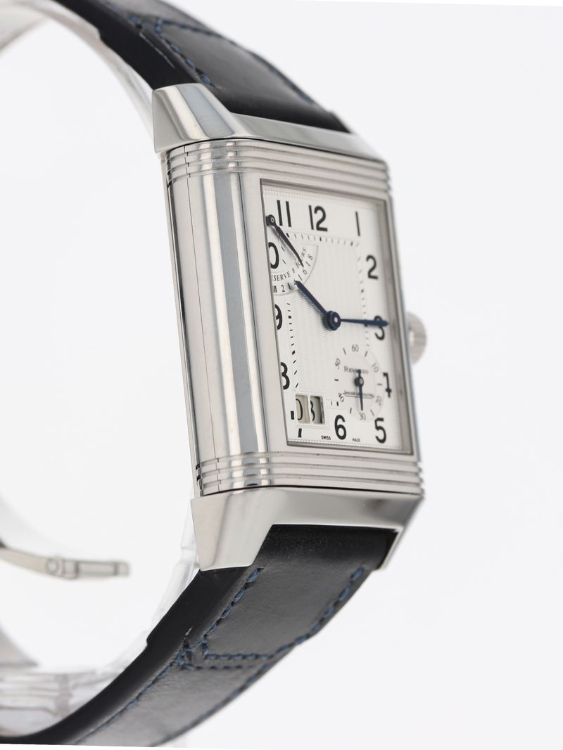 40820: Jaeger LeCoultre Reverso Grande Date 8 Days, Ref. Q3008420. Box and Booklets