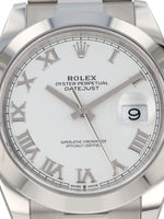 41217: Rolex Datejust 41, Ref. 126300, 2025 Full Set, UNWORN