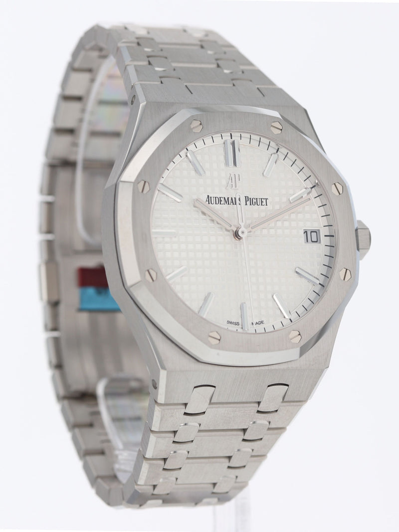 M41223: Audemars Piguet Royal Oak, Ref. 15500ST, Box and Card LIKE NEW