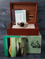 (RESERVED) 40663: Rolex 18k Yellow Gold President, Ref. 18238, Box and Papers Circa 1989
