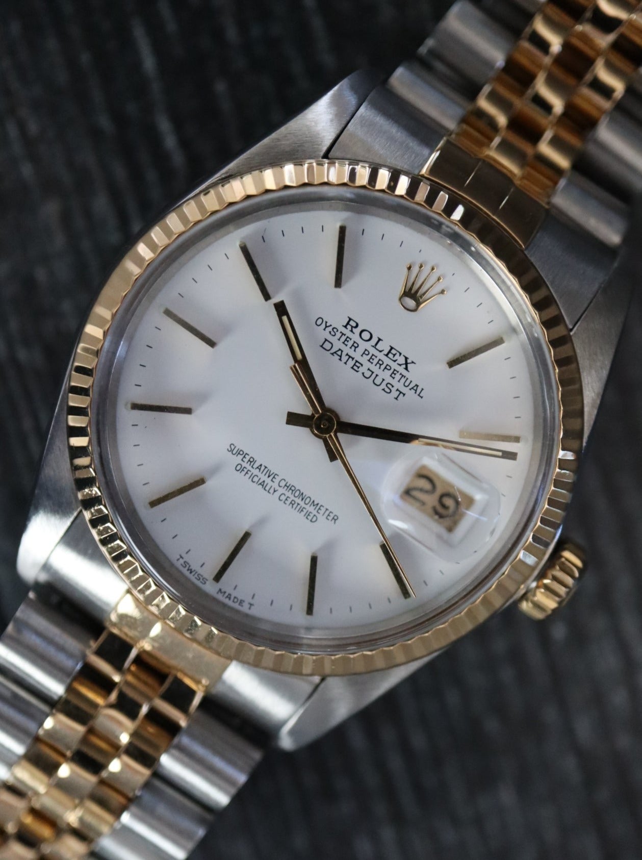 ROLEX Datejust36 1601 ジュビリーブレス C3989 ROLEX Datejust36 1601 ジュビリーブレス C3989 - メルカリ