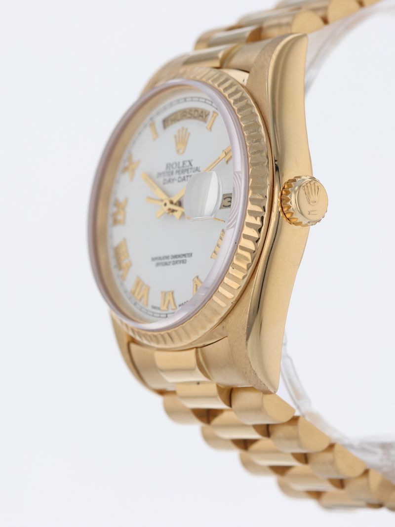 40143: Rolex 18k President, Ref. 18038, Circa 1988