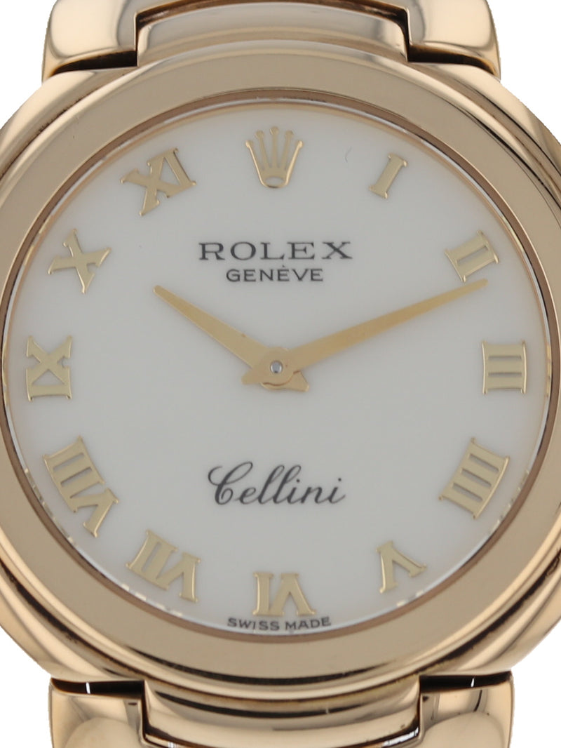 J38759: Rolex 18k Yellow Gold Cellini, Size 33mm, Ref. 6622