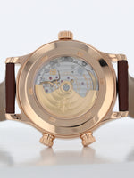 J38818: Patek Philippe 18k Rose Gold Calatrava Pilot Travel Time, Ref. 5524R, 2019 Full Set