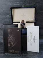 J38818: Patek Philippe 18k Rose Gold Calatrava Pilot Travel Time, Ref. 5524R, 2019 Full Set