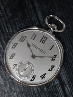 J38886: Patek Philippe Platinum Pocketwatch, Size 43mm