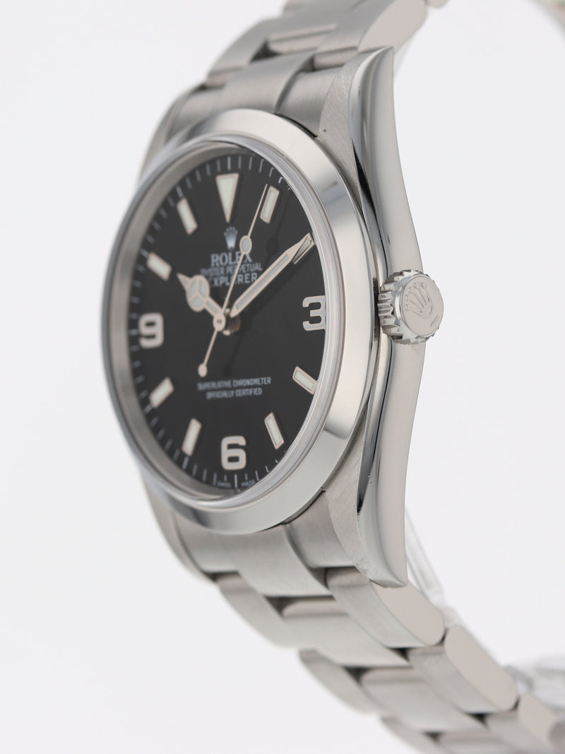 J39247: Rolex Explorer 36, Ref. 114270, Box and Papers 2006
