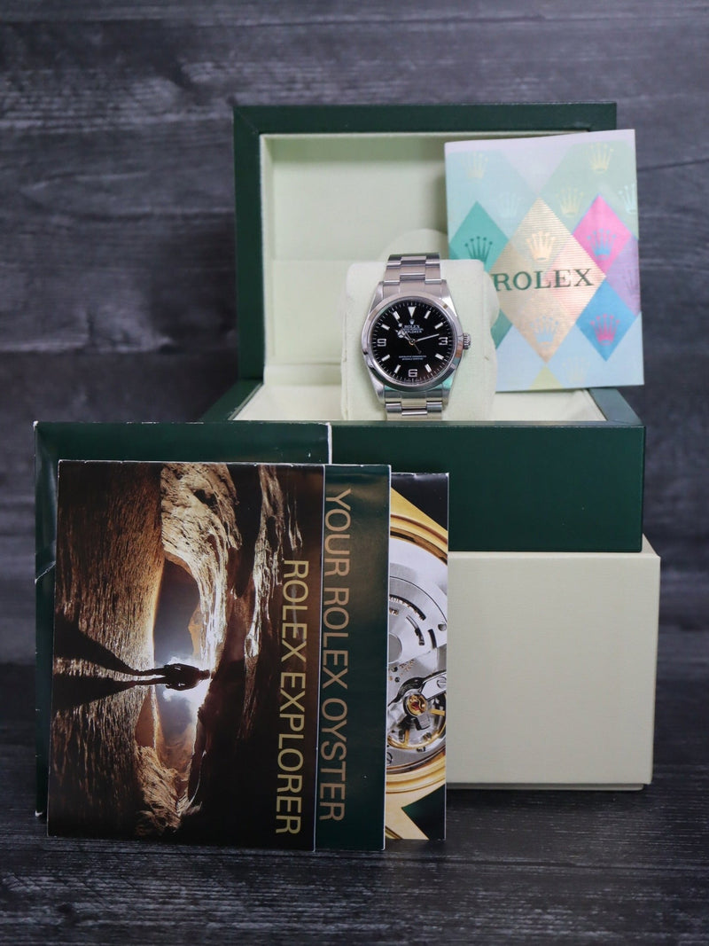 J39247: Rolex Explorer 36, Ref. 114270, Box and Papers 2006