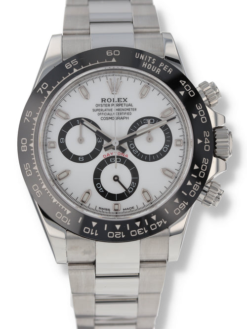 J39347: Rolex Daytona, Ref. 116500LN "Panda", 2021 Full Set