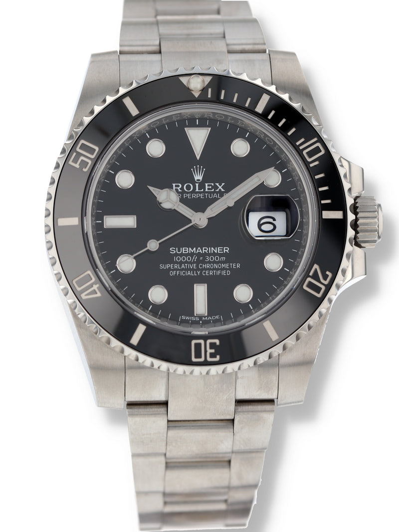 J39775: Rolex Submariner 40, Ref. 116610LN, Box and 2019 Card