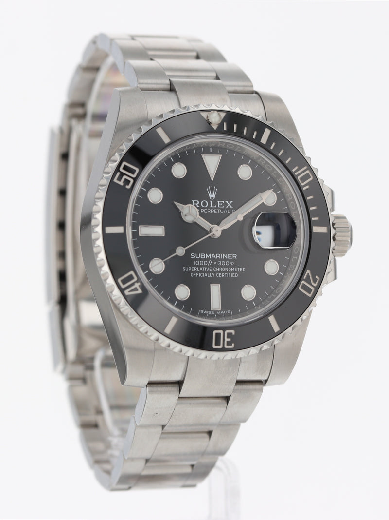 J39775: Rolex Submariner 40, Ref. 116610LN, Box and 2019 Card