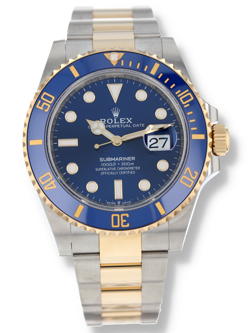 J39913: Rolex Submariner 41, Ref. 126613LB, 2024  FULL SET UNWORN