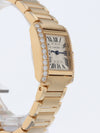 J39924: Cartier 18k Yellow Gold Ladies Tank Francaise, Quartz, Ref. WJTA0039, Box and Card