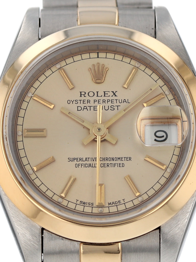 J39990: Rolex Ladies Datejust, Ref. 79163, Circa 1991. Rolex Box.