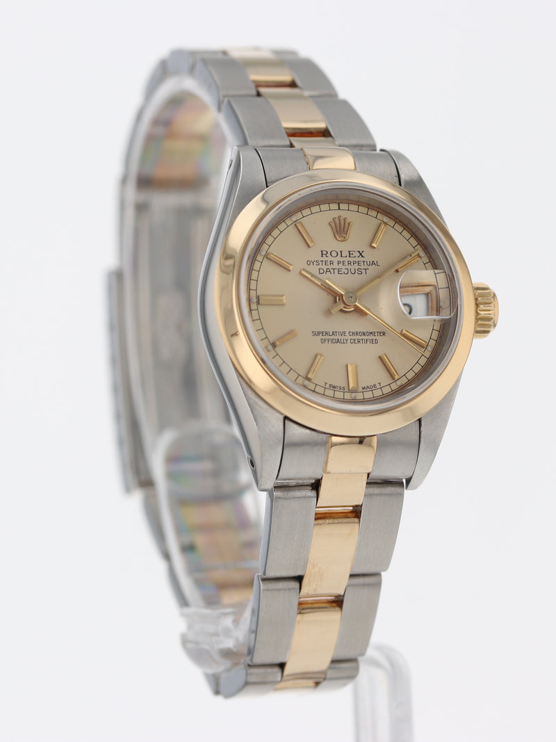 J39990: Rolex Ladies Datejust, Ref. 79163, Circa 1991. Rolex Box.