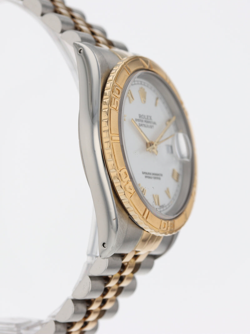 J40228: Rolex Datejust Turn-O-Graph, Ref. 16263, Box and Papers Circa 1992