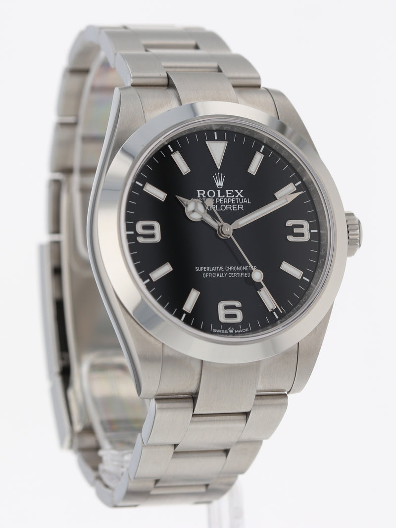 J40387: Rolex Explorer 40, Ref. 224270, Box and 2024 Card UNWORN