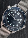 J40393: Omega Seamaster James Bond 60th Anniversary, Ref 210.30.42.20.03.002, 2024 Full Set UNWORN