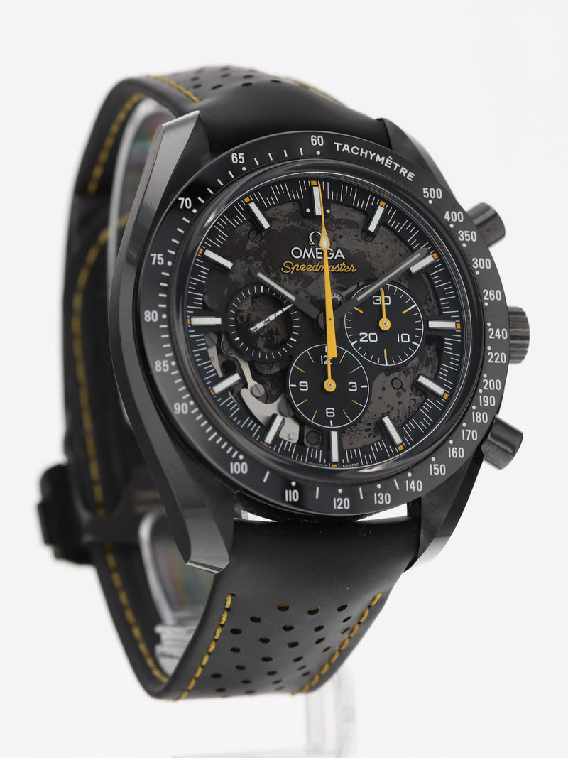 J40394: Omega Speedmaster Chronograph "Dark Side of the Moon" Apollo 8, 2024 Full Set LIKE NEW