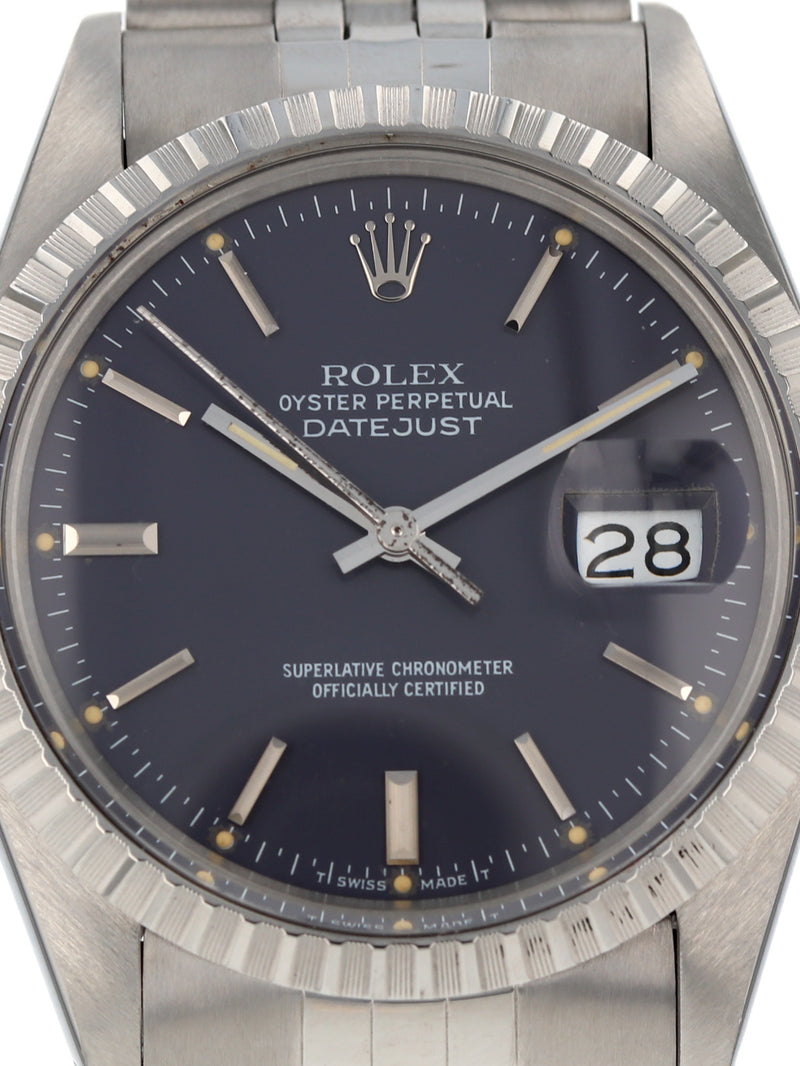 J40565: Rolex Vintage Datejust, Ref. 16030, Full Set Circa 1985