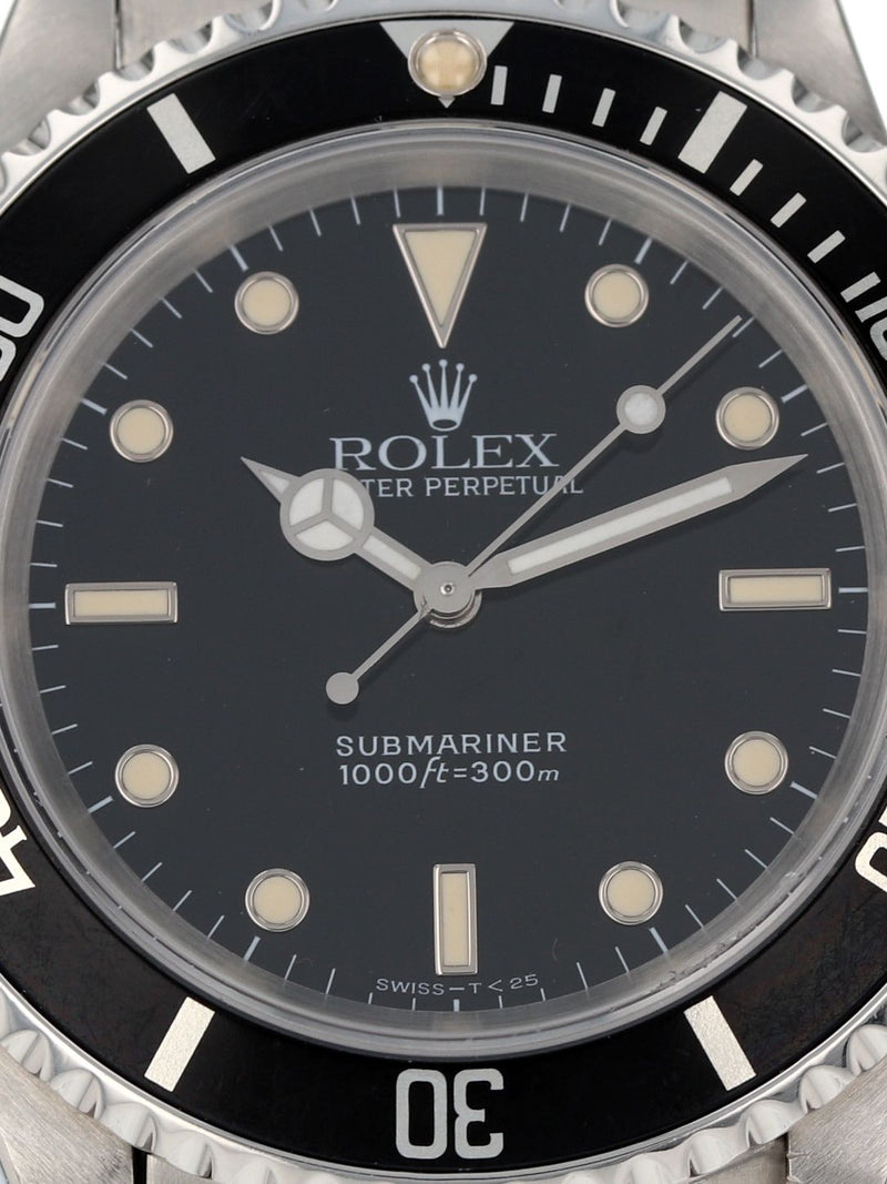 40961: Rolex Submariner "No Date", Ref. 14060, Circa 1991