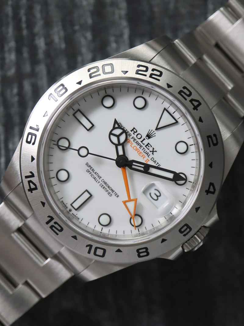 41208: Rolex Explorer II 42 "Polar", Ref. 226570, Box and 2025 Card
