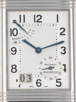 40820: Jaeger LeCoultre Reverso Grande Date 8 Days, Ref. Q3008420. Box and Booklets