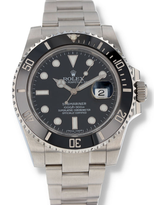41140: Rolex Submariner 40, Ref. 116610LN, Rolex Box and 2015 Card