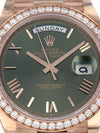 M41220: Rolex 18k Rose Gold Day-Date 40, Ref. 228345RBR, 2022 Full Set
