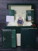 41225: Rolex Datejust 36, Ref. 116231, Rolex Box and 2011 Card, 2025 Service Card