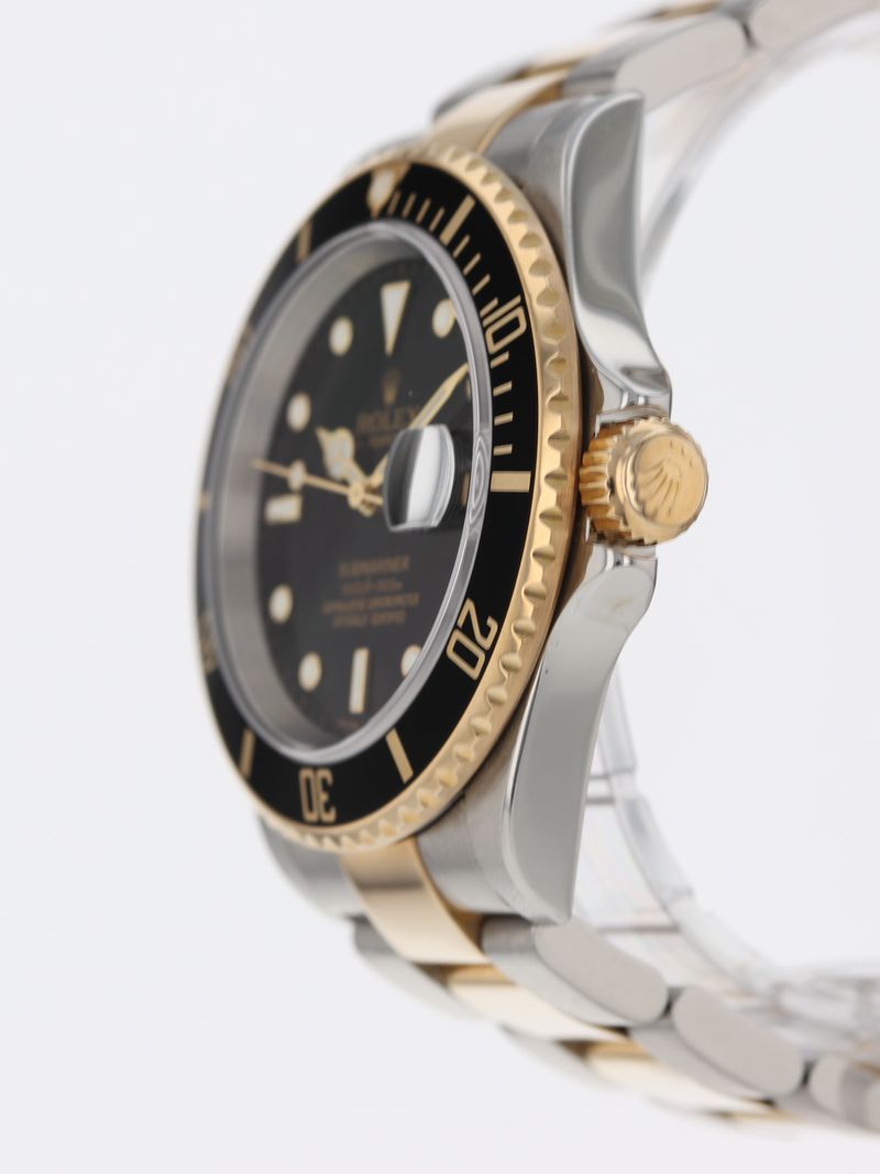 41038: Rolex Submariner, Ref. 16613, Circa 2004. Rolex Service Card 2020