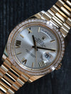 M38250: Rolex 18k Yellow Gold Day-Date 40, Ref. 228398TBR, 2021 Full Set As New