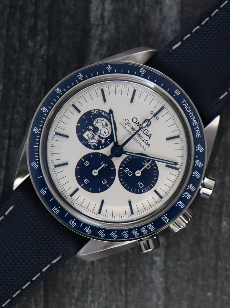M38697: Omega Speedmaster Snoopy, Ref. 310.32.42.50.02.001, Unworn 2 –  Paul Duggan Fine Watches
